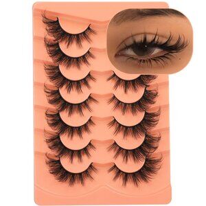 NEW ALICROWN False Eyelashes Wispy Lashes Natural Look